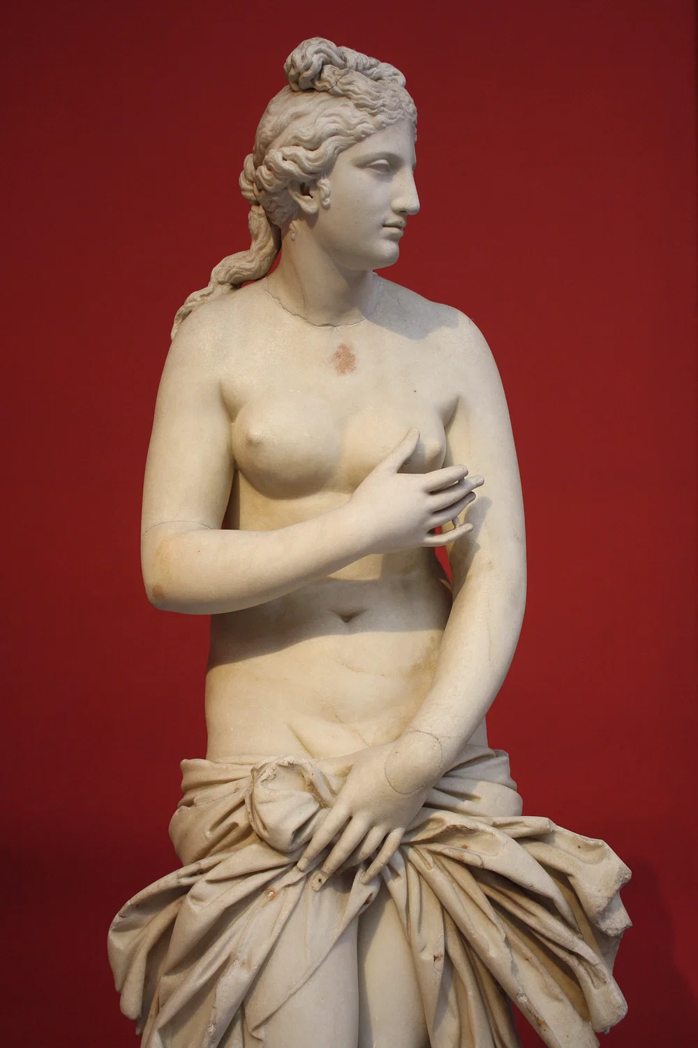 A statue of Aphrodite